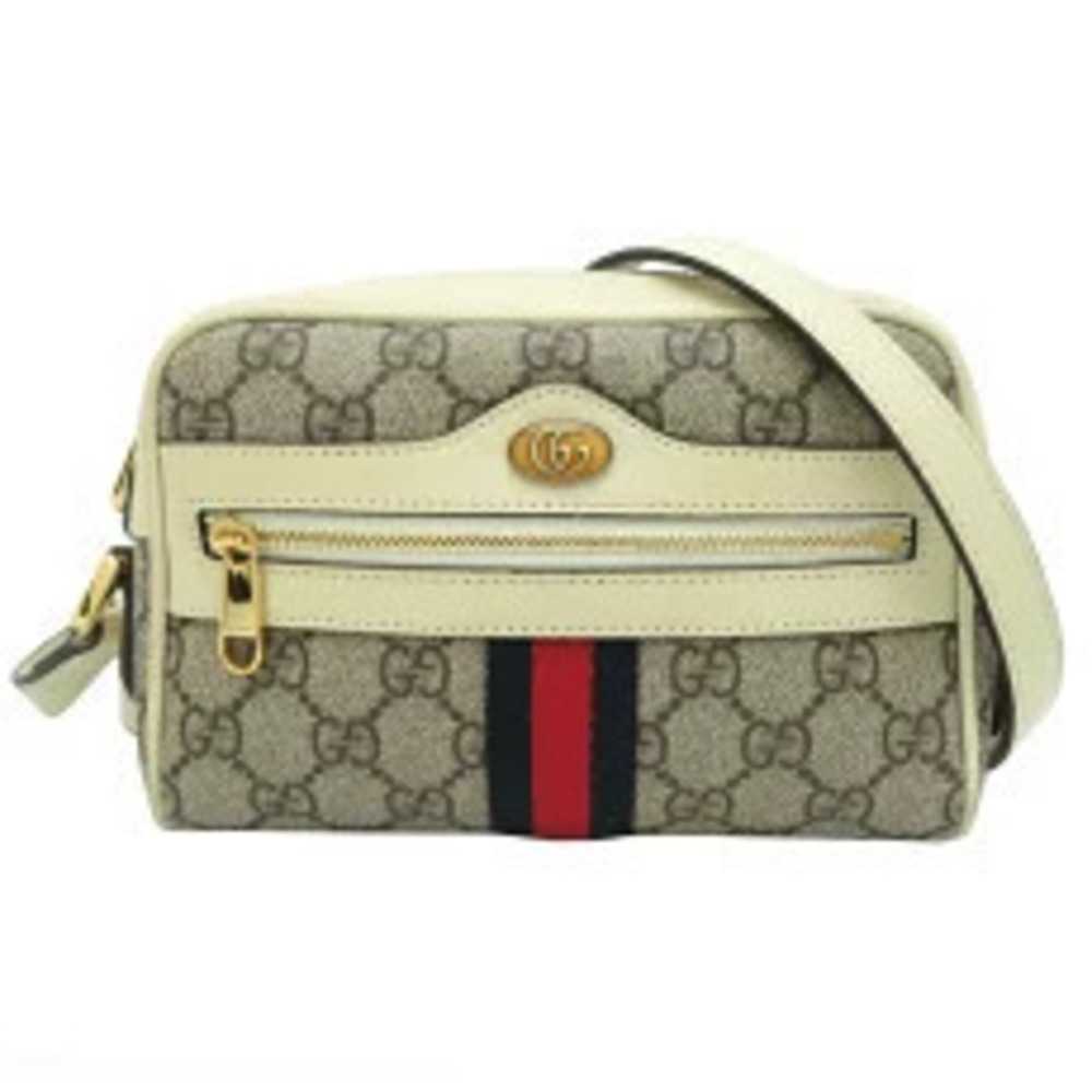 Gucci Ophidia Shoulder Bag GG Supreme Beige